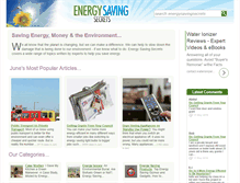 Tablet Screenshot of energysavingsecrets.co.uk